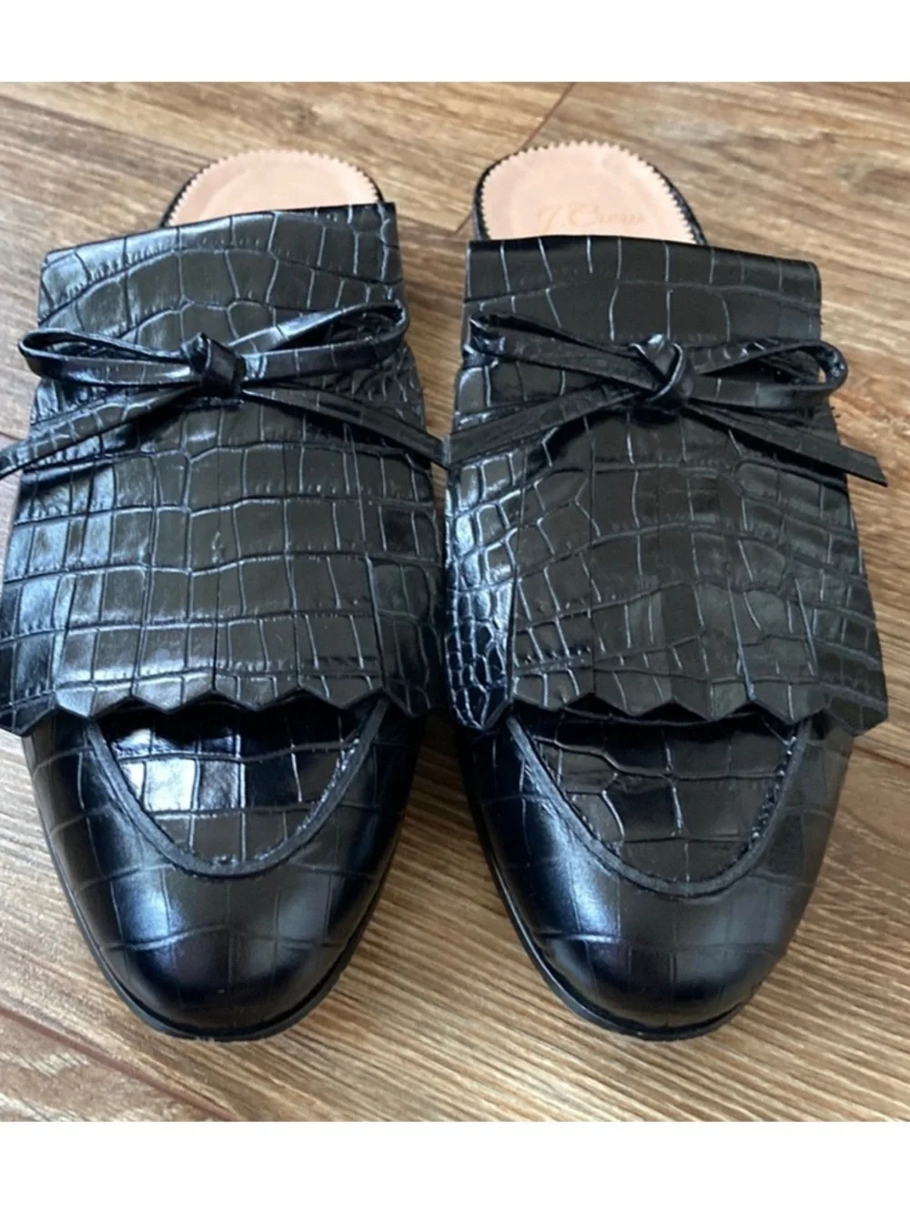 J. Crew Academy Loafer Kiltie Mule
